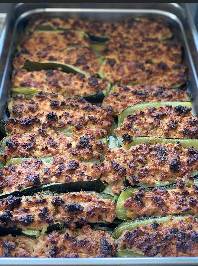 Gratin de courgettes du jardin