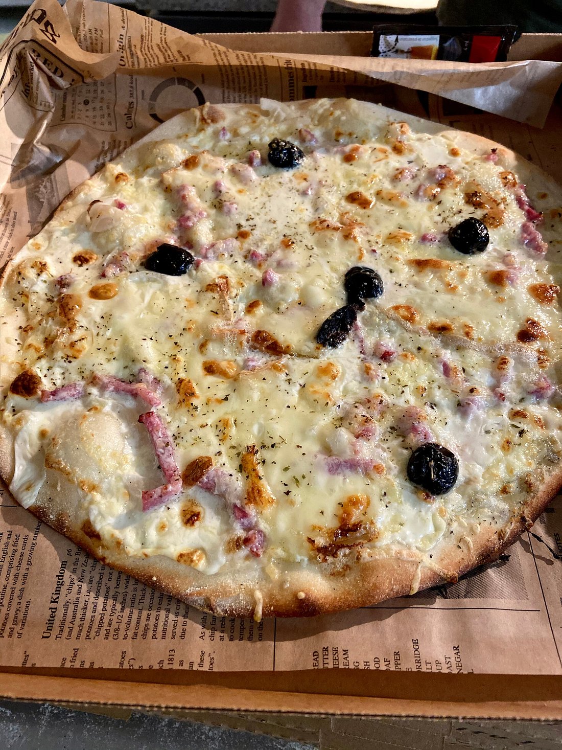 Pizza au feu, Bar des Amis Canari